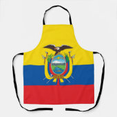 エクアドル国旗 エプロン (正面)