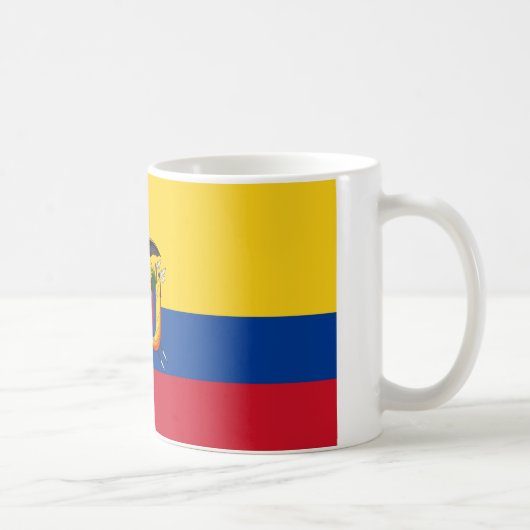 エクアドル国旗 コーヒーマグカップ (右)