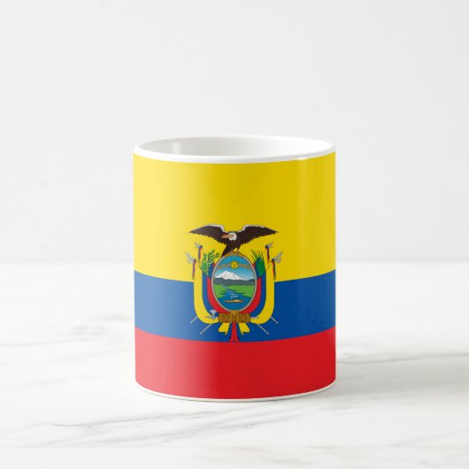 エクアドル国旗 コーヒーマグカップ (中央)