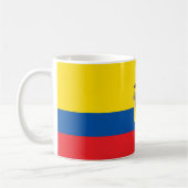 エクアドル国旗 コーヒーマグカップ (左)