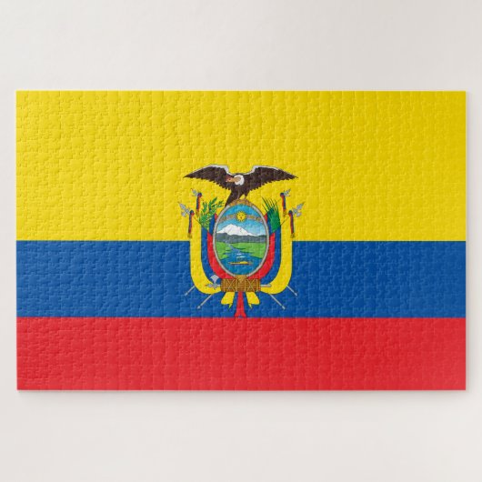 エクアドル国旗 ジグソーパズル (横)