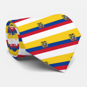 エクアドル国旗 ネクタイ (ロール)