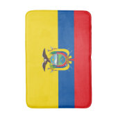 エクアドル国旗 バスマット (正面縦)