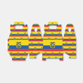 エクアドル国旗 フェイバーボックス (折り畳みなし)