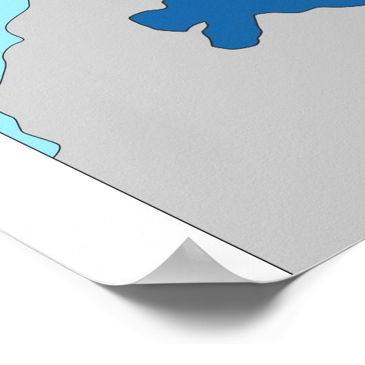 エクアドル国旗 ポスター (角)