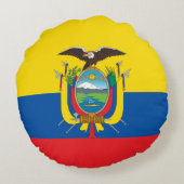 エクアドル国旗 ラウンドクッション (裏面)