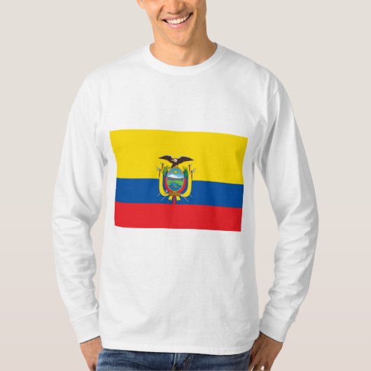 エクアドル国旗 Tシャツ (正面)