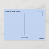 エクアドル広場 ポストカード (裏面)