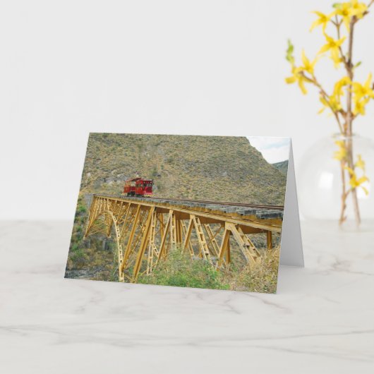 エクアドル鉄道 カード (黄色い花)