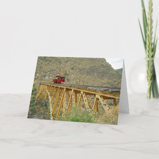 エクアドル鉄道 カード (正面)