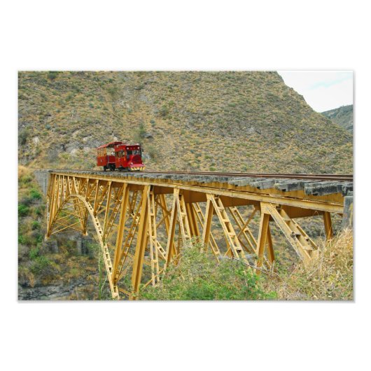 エクアドル鉄道 フォトプリント            (正面)