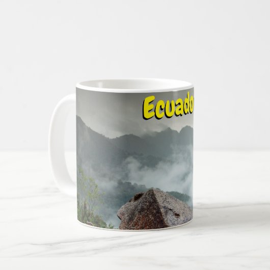 エクアドル雲林 コーヒーマグカップ (正面左)