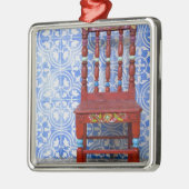 エクアドル。オタバロの高地町。履歴 メタルオーナメント (左)