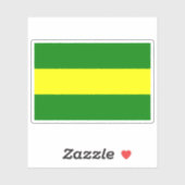 エクアドル・カイアンベ国旗 シール (シート)