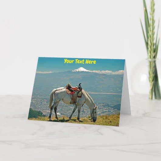 エクアドル、カスタマイズ可能なキト カード (正面)