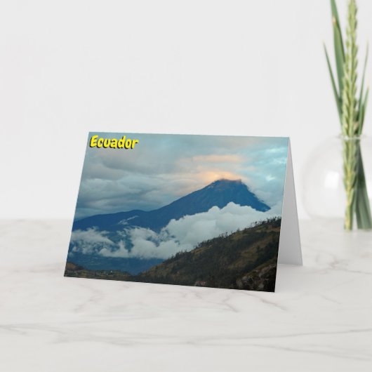 エクアドル カード (正面)