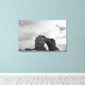 エクアドル、ガラパゴス諸島、ダーウィン島、波 キャンバスプリント (インサイチュ (ウッドフロア))