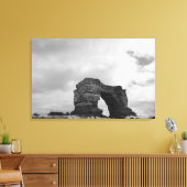 エクアドル、ガラパゴス諸島、ダーウィン島、波 キャンバスプリント (インサイチュ (リビング))