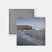 エクアドル, ガラパゴス, サンティアゴ島 (別名: ジェームズ島). 2 マグネット (正面/裏面)