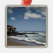 エクアドル、ガラパゴス、サンティアゴ、アカ·ジェームズ)。4 メタルオーナメント (正面)