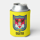 エクアドル，キトのコート 缶クーラー (缶正面)