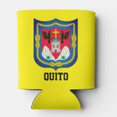 エクアドル，キトのコート 缶クーラー (裏面)