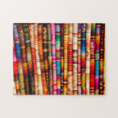 エクアドル、キトエリア、オタバロ手工芸品市場 ジグソーパズル (横)