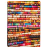 エクアドル、キトエリア、オタバロ手芸市場 クリップボード (裏面)