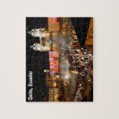 エクアドル，キト ジグソーパズル (縦)