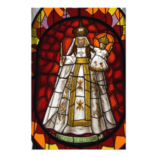 エクアドル、キト。翼のあるヴァージンの像2 フォトプリント            (正面)