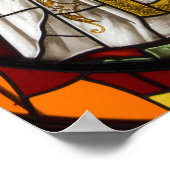 エクアドル、キト。翼のあるヴァージンの像2 ポスター (角)