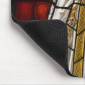 エクアドル、キト。翼のあるヴァージン2 マウスパッド (コーナー)