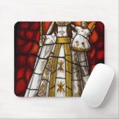 エクアドル、キト。翼のあるヴァージン2 マウスパッド (マウス)