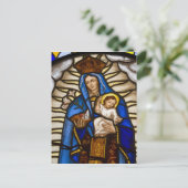 エクアドル、キト。翼のあるヴァージン ポストカード (スタンド正面)