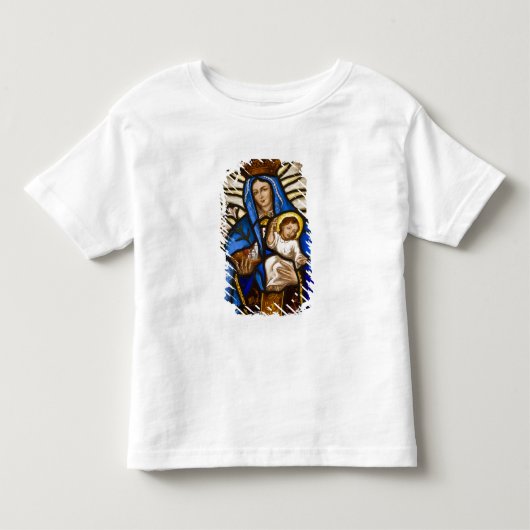 エクアドル、キト。翼のある聖母の像 トドラーTシャツ (正面)