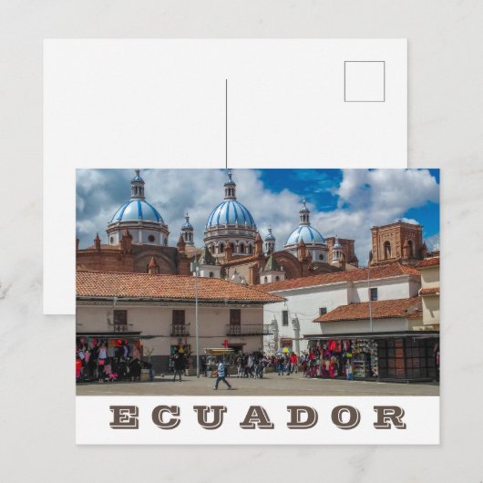 エクアドル（クエンカ） ポストカード (正面/裏面)