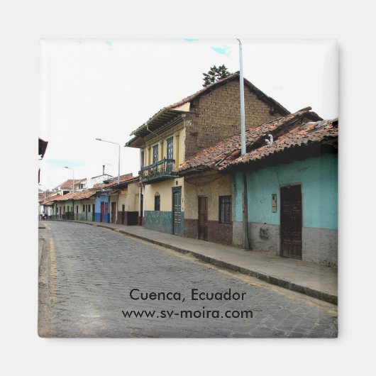 エクアドル，クエンカ マグネット (正面)