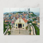 エクアドル，グアヤキル，サンタアナ礼拝堂 ポストカード (正面)
