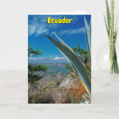 エクアドル,コトパキシ火山 カード (正面)