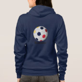 エクアドル サッカー パーカ (裏面)