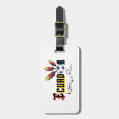 エクアドル・サッカー ラゲッジタグ (正面縦)