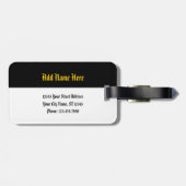 エクアドル・サッカー ラゲッジタグ (裏面横)