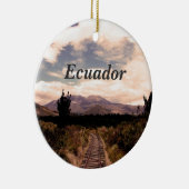 エクアドル セラミックオーナメント (右)