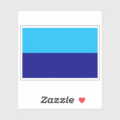 エクアドル・デュラン国旗 シール (シート)