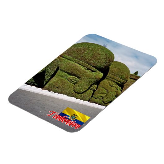 エクアドル – トゥルカン –  マグネット (左側)