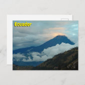 エクアドル,トゥングラワ ポストカード (正面/裏面)