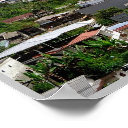 エクアドル – プエルトフランシスコデオレラナ –  ポスター (角)