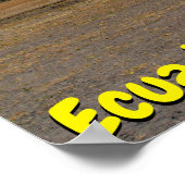 エクアドル ポスター (角)