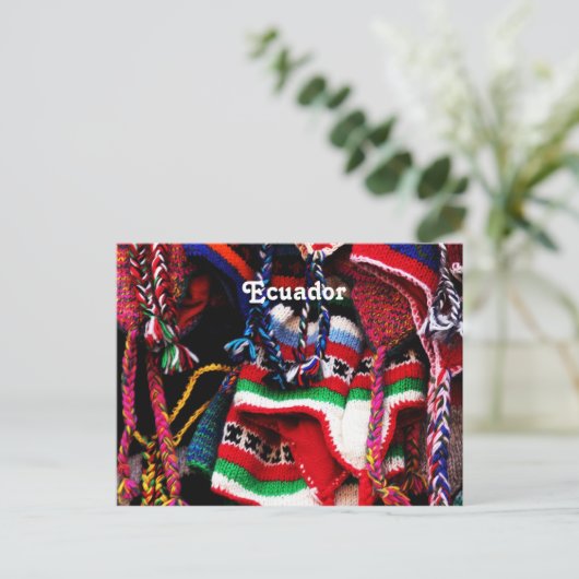 エクアドル ポストカード (スタンド正面)