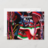 エクアドル ポストカード (正面/裏面)